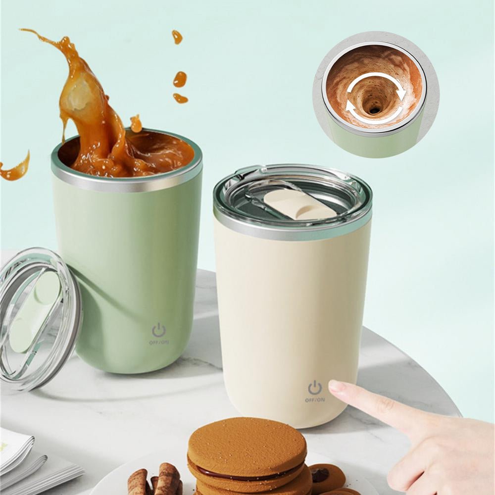One-Touch Electric Magnetic Mixing Mug 350ml