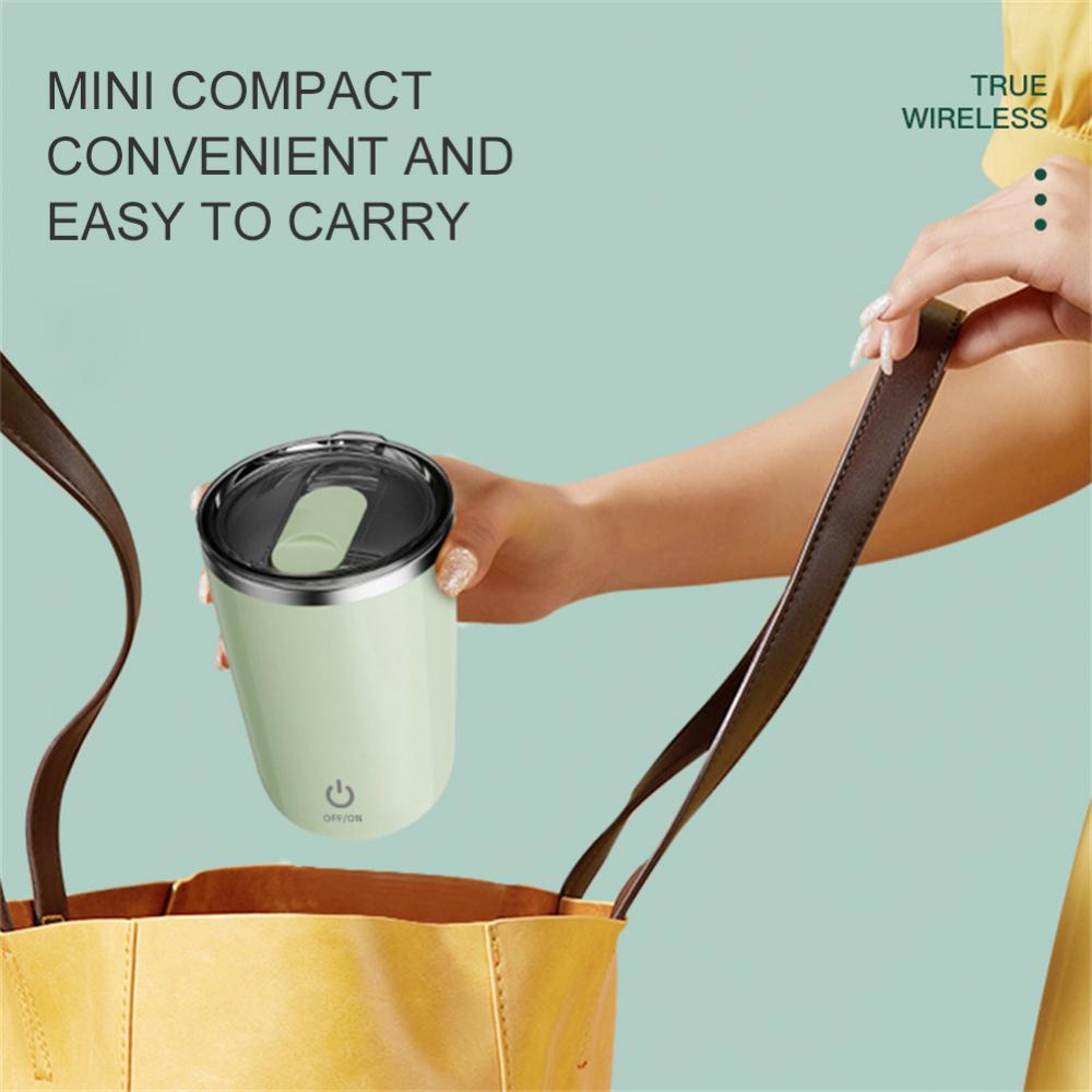 One-Touch Electric Magnetic Mixing Mug 350ml