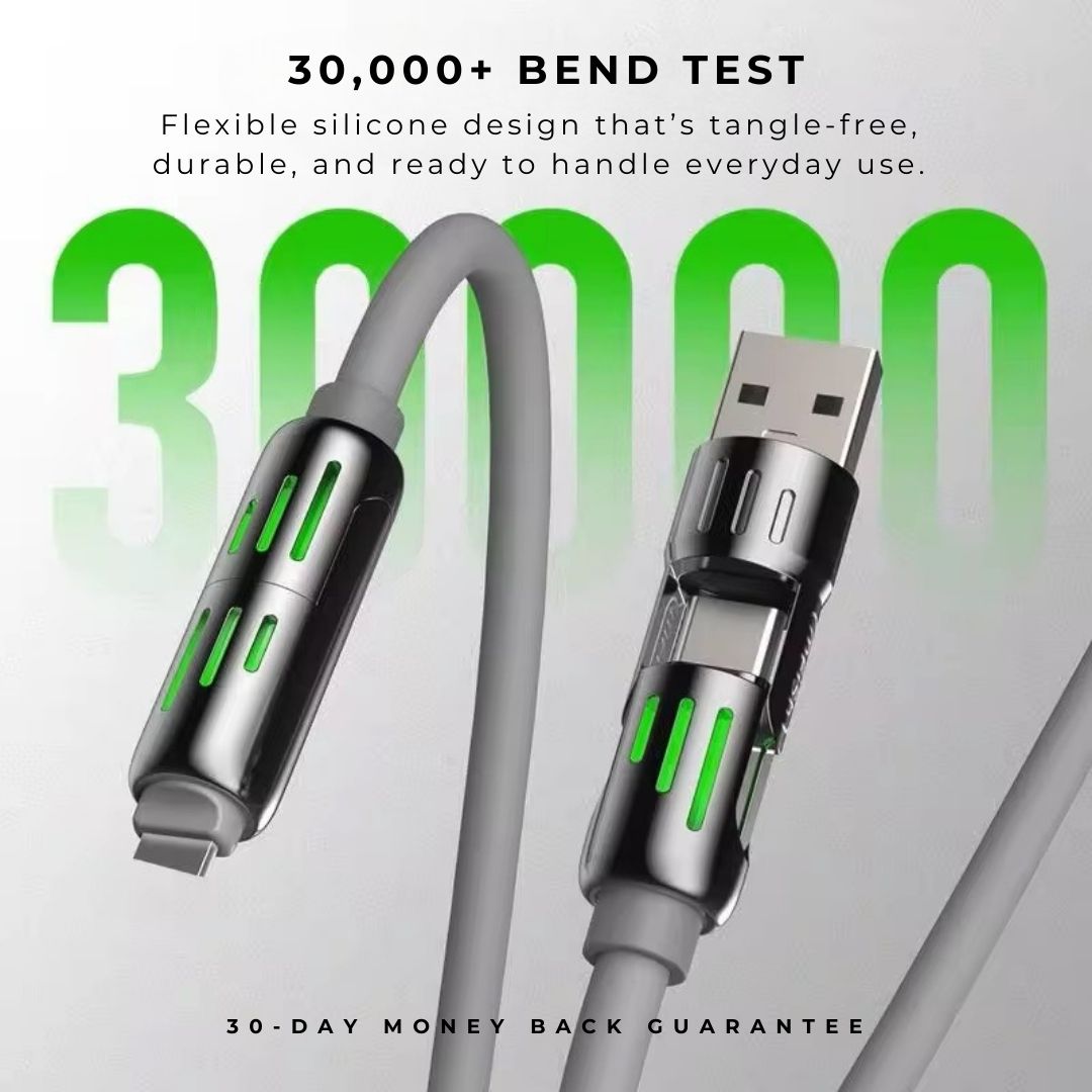 4-in-1 Multi USB Charging Cable