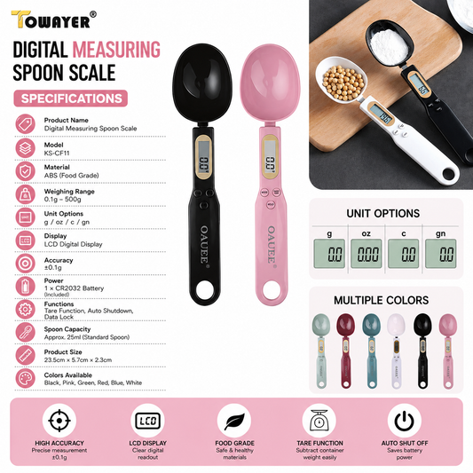 Digital Spoon Scale Measuring Tool
