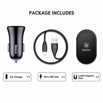 Car Magnetic Wireless Charger For Android Universal Air Outlet Clip