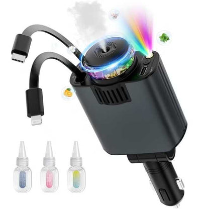 5-in-1 Car Charger with Star light