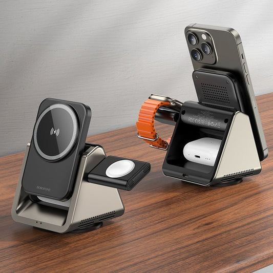 3-in-1 Magnetic Charger Wireless Charger
